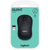 Logitech M220 Silent Wireless Mobile Mouse 18 Month Battery Life & Auto Sleep Charcoal - CompuMe